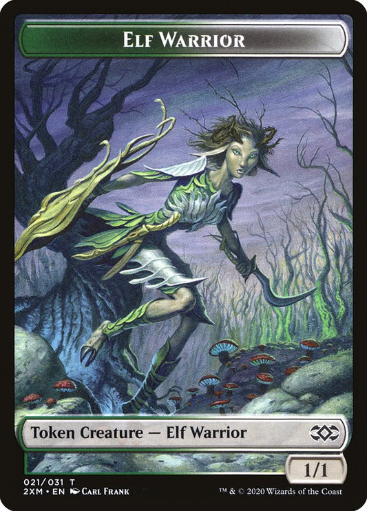 Elf Warrior Token [Double Masters]