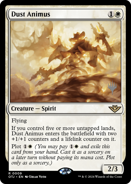 Dust Animus (PPOTJ-009) - Outlaws of Thunder Junction Promos Foil