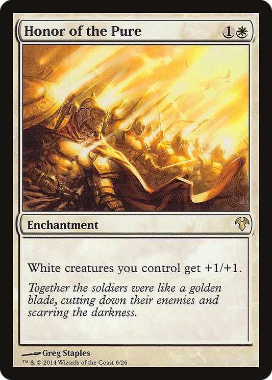 Honor of the Pure [Modern Event Deck 2014]