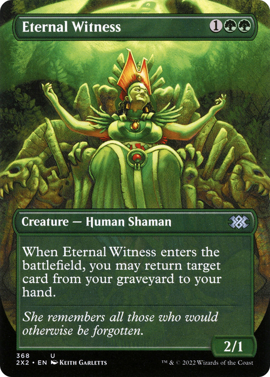 Eternal Witness (2X2-368) - Double Masters 2022 (Borderless)