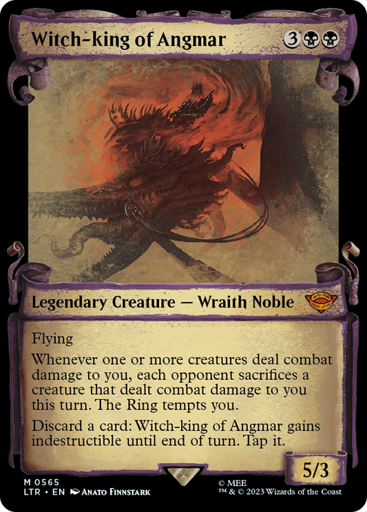 Witch-king of Angmar (LTR-565) - The Lord of the Rings: Tales of Middle-earth: (Showcase)