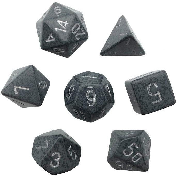 7 Polyhedral Dice Set Speckled Hi-Tech - CHX25340