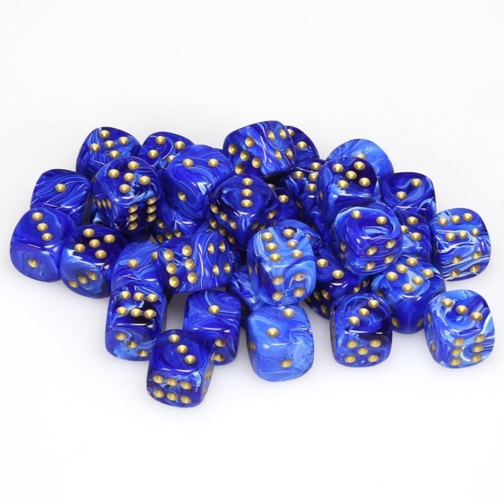 36 D6 Vortex 12mm Dice Blue - CHX27836