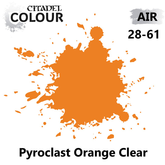 Air - Pyroclast Orange Clear ( 28-61 )
