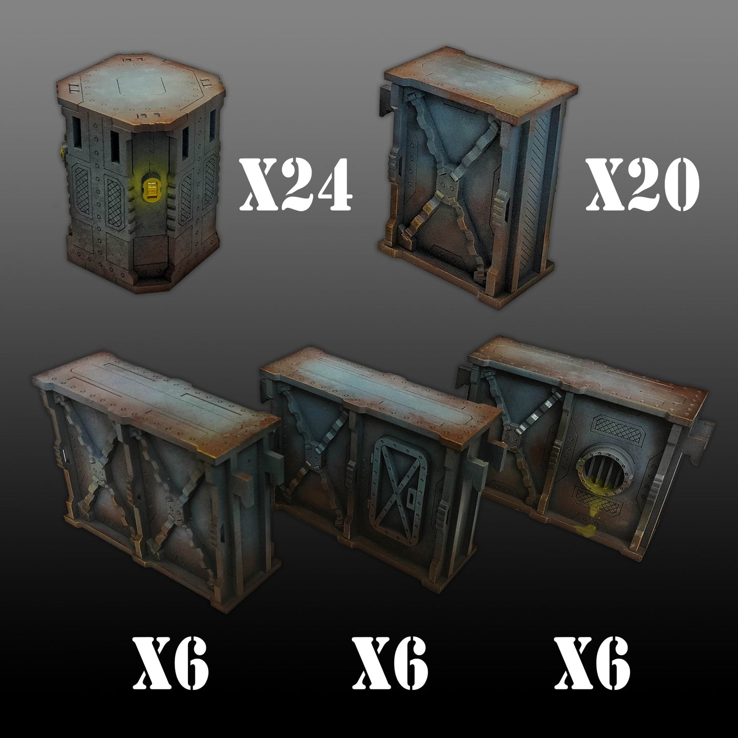 Death Ray Designs - Deadbolt’s Derelict: Corridors Bundle