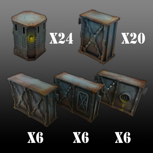 Death Ray Designs - Deadbolt’s Derelict: Corridors Bundle