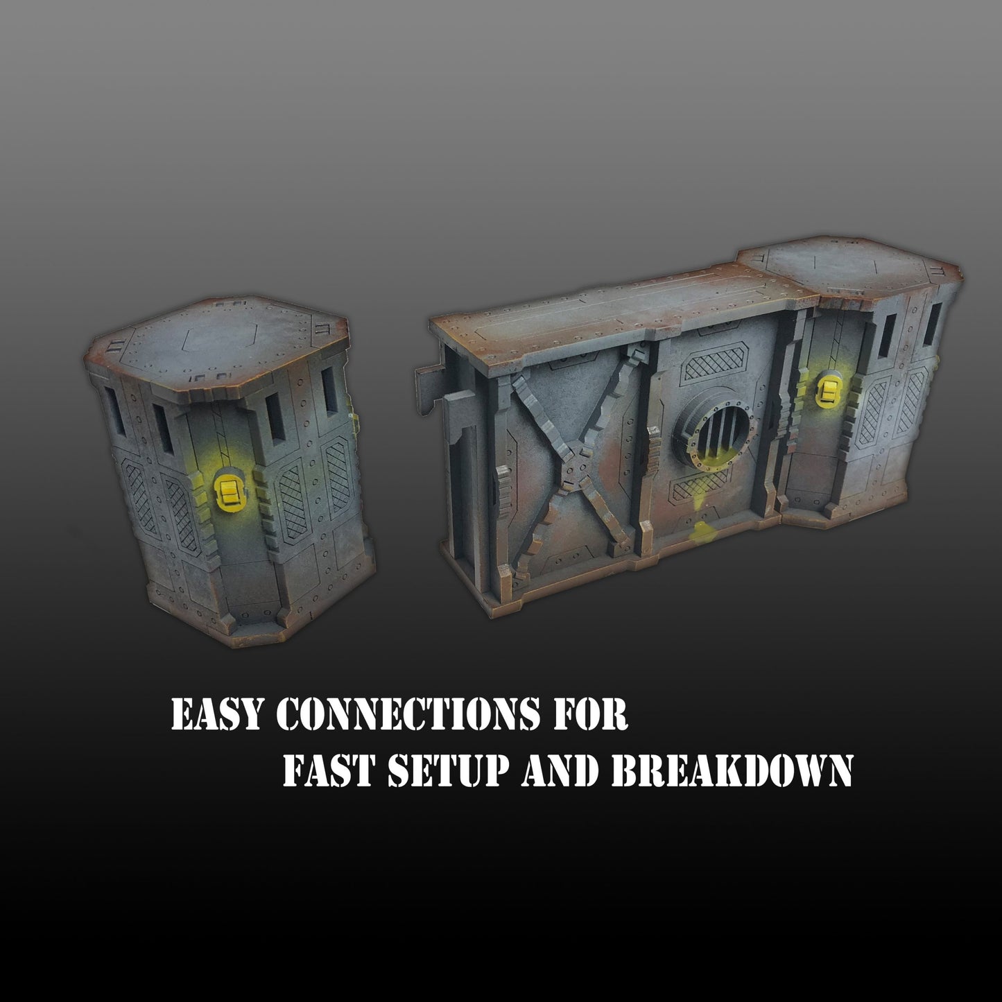Death Ray Designs - Deadbolt’s Derelict: Corridors Bundle