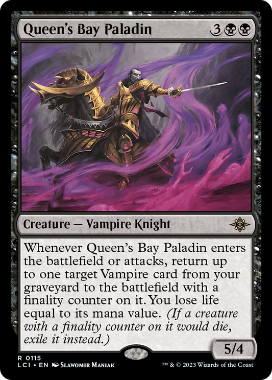 Queen's Bay Paladin (LCI-115) - The Lost Caverns of Ixalan Foil