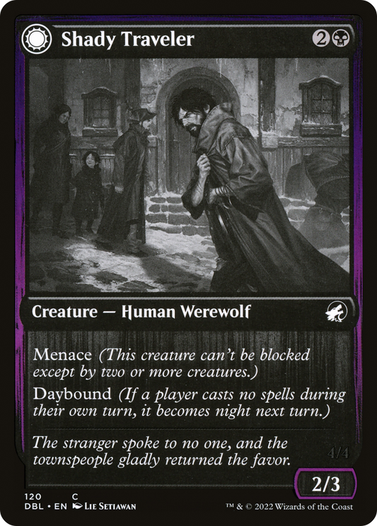 Shady Traveler // Stalking Predator [Innistrad: Double Feature]