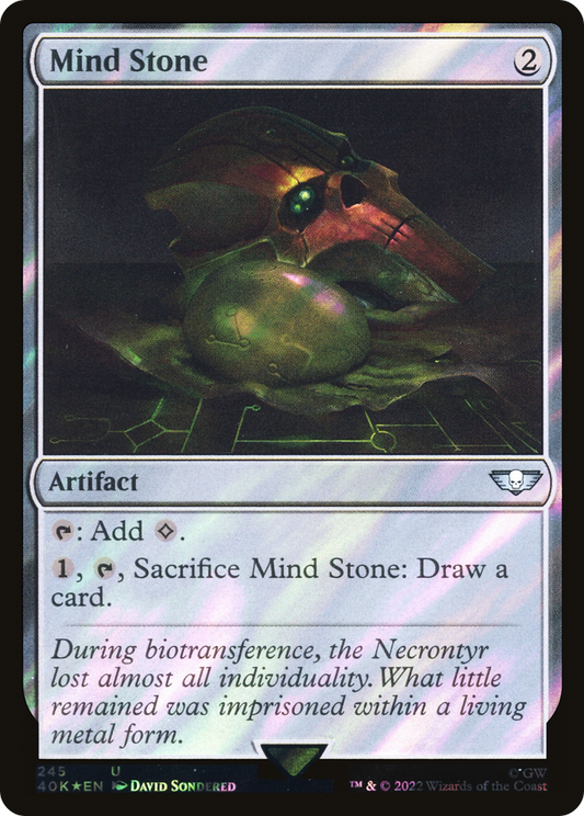 Mind Stone (245) (Surge Foil) [Universes Beyond: Warhammer 40,000]