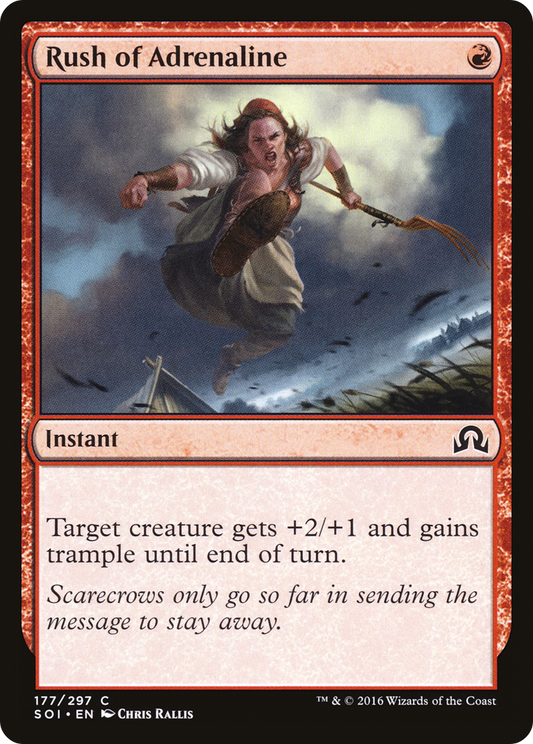 Rush of Adrenaline (SOI-177) - Shadows over Innistrad