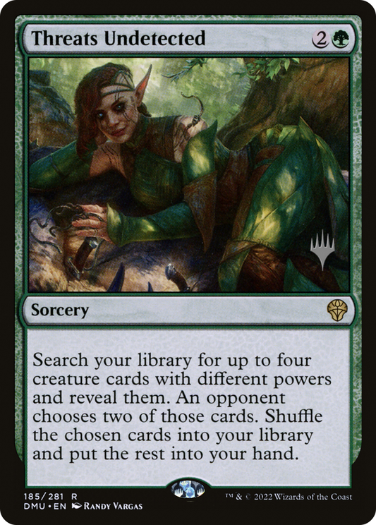 Threats Undetected (PPDMU-185) - Dominaria United Promos Foil