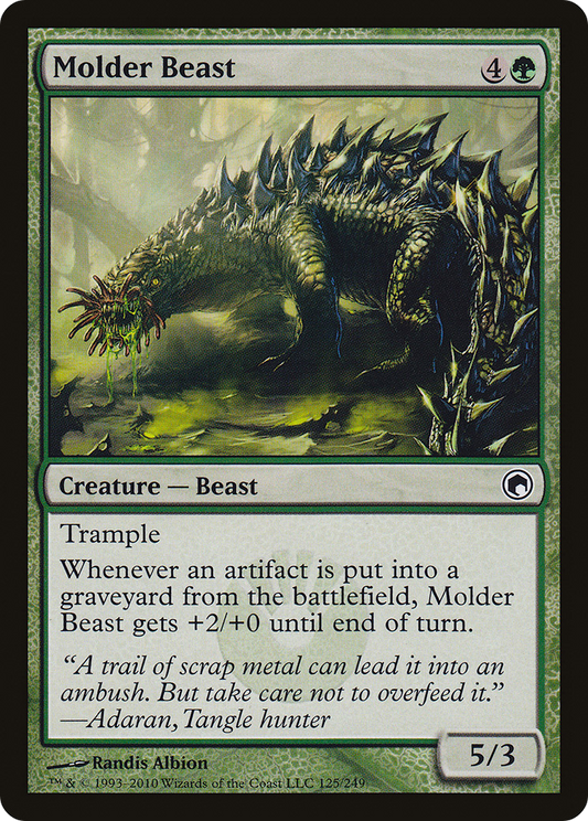 Molder Beast (SOM-125) - Scars of Mirrodin Foil