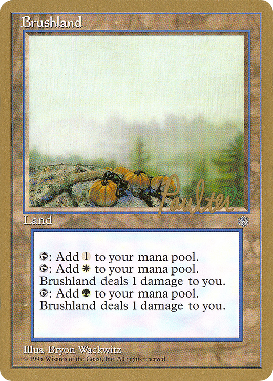 Brushland (Preston Poulter) [Pro Tour Collector Set]