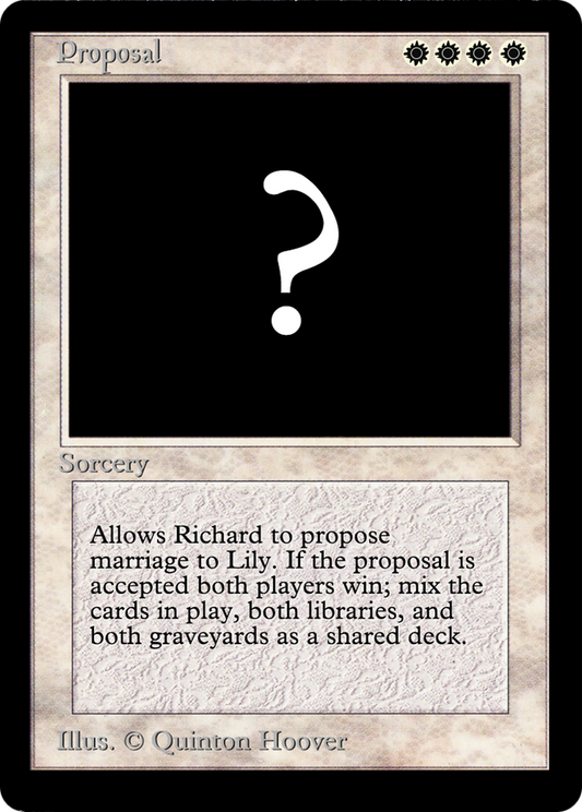 Proposal (SPECIAL-) - Celebration Cards Foil