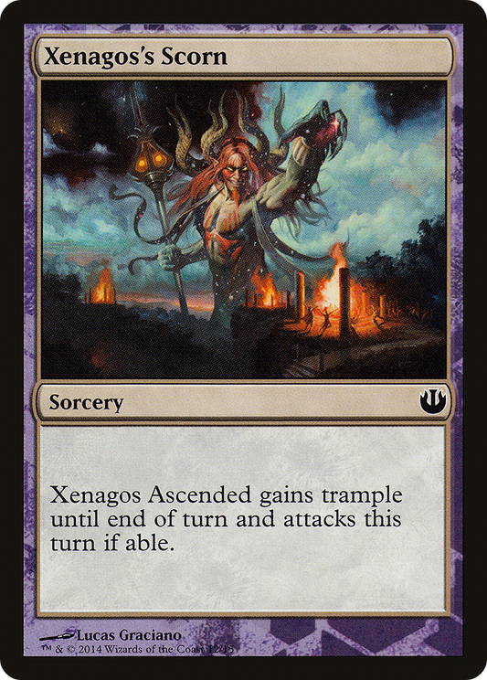 Xenagos's Scorn [Hero's Path Promos]