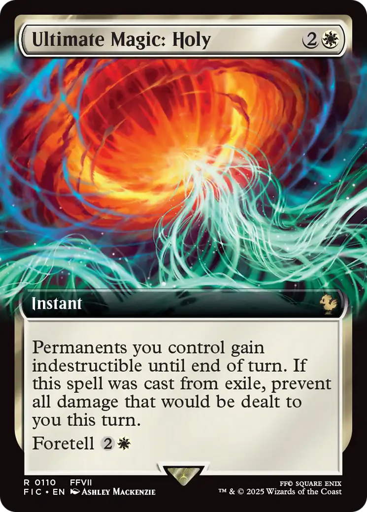 Ultimate Magic: Holy (Extended Art) [FINAL FANTASY Commander]