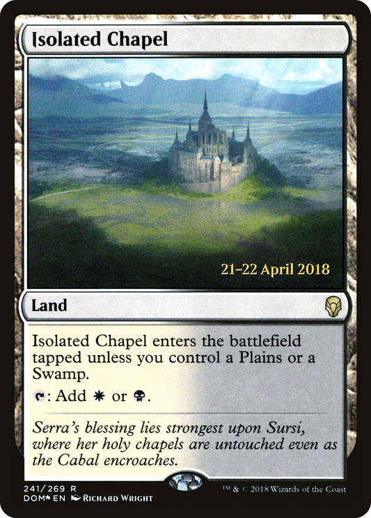 Isolated Chapel  [Dominaria Prerelease Promos]