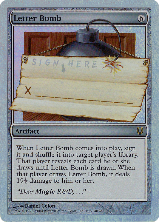 Letter Bomb [Unhinged]