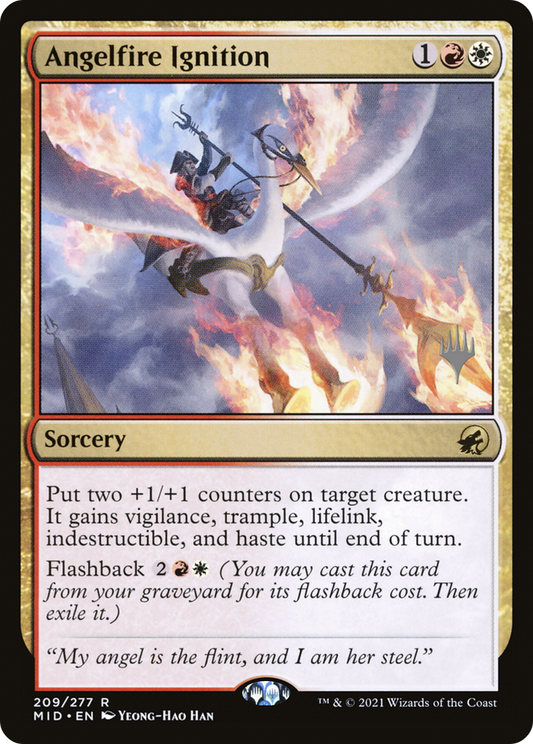 Angelfire Ignition (Promo Pack) [Innistrad: Midnight Hunt Promos]