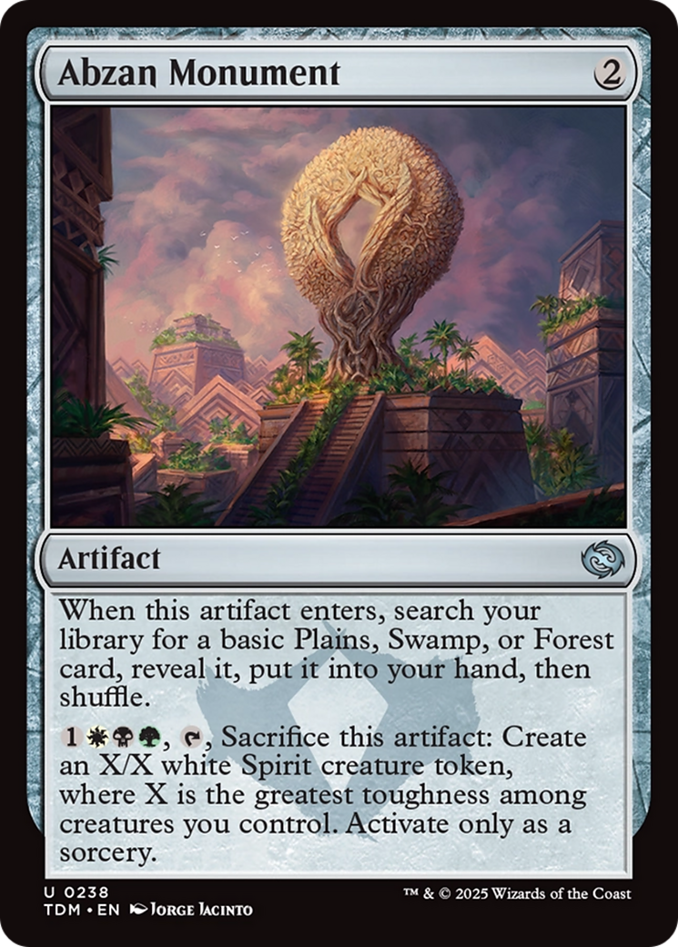 Abzan Monument (TDM-238) - Tarkir: Dragonstorm