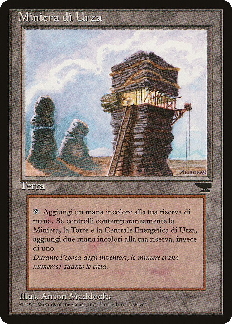 Urza's Mine (Clawed Sphere) (Italian) - "Miniera di Urza" [Renaissance]