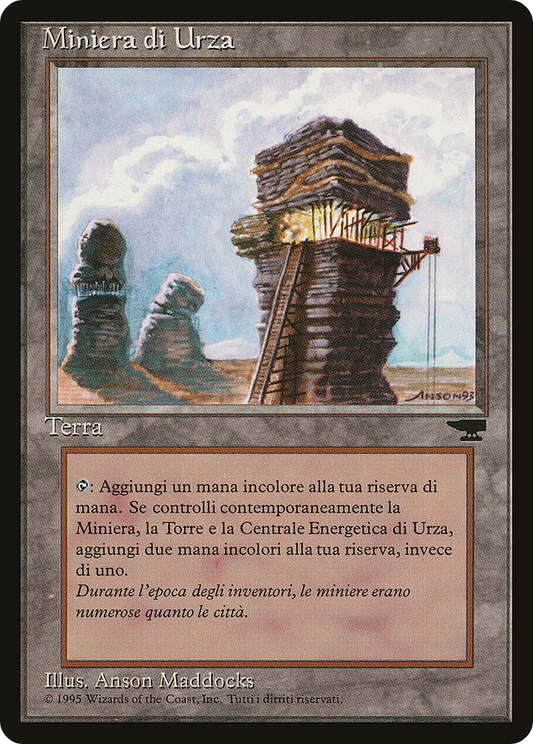 Urza's Mine (Clawed Sphere) (Italian) - "Miniera di Urza" [Renaissance]