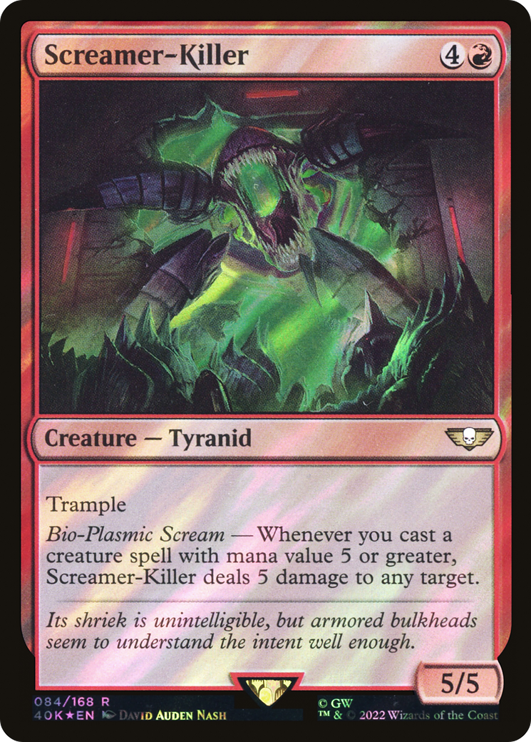 Screamer-Killer (Surge Foil) [Universes Beyond: Warhammer 40,000]