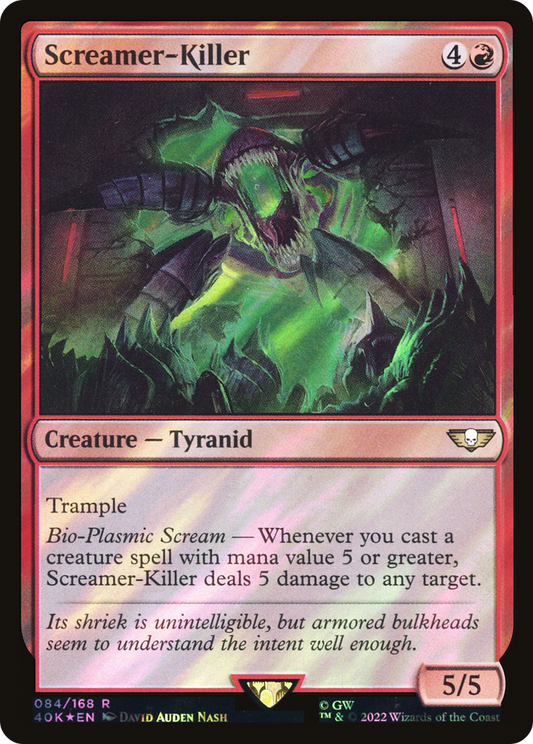 Screamer-Killer (Surge Foil) [Universes Beyond: Warhammer 40,000]