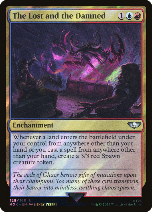 The Lost and the Damned (Surge Foil) [Universes Beyond: Warhammer 40,000]
