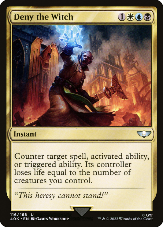 Deny the Witch [Universes Beyond: Warhammer 40,000]