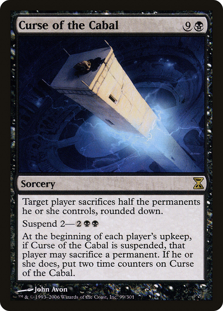 Curse of the Cabal (TSP-099) - Time Spiral