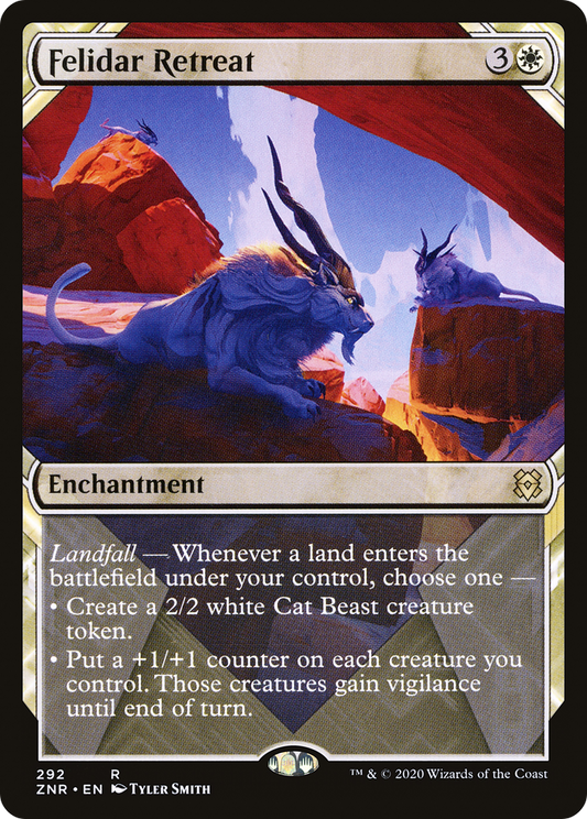 Felidar Retreat (ZNR-292) - Zendikar Rising: (Showcase) Foil
