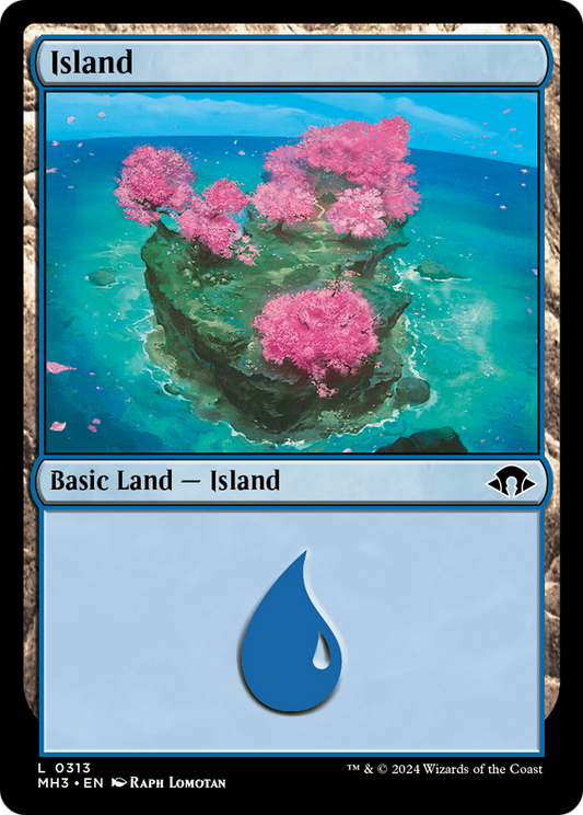Island (0313) (MH3-313) - Modern Horizons 3 Foil