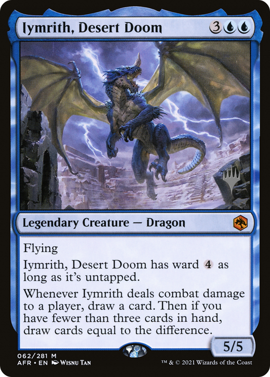 Iymrith, Desert Doom (PPAFR-62P) - Adventures in the Forgotten Realms Promos Foil