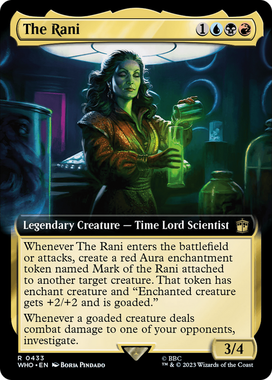 The Rani (WHO-433) - Doctor Who: (Extended Art)