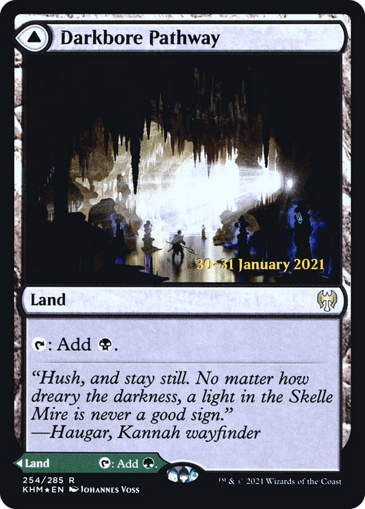 Darkbore Pathway // Slitherbore Pathway  [Kaldheim Prerelease Promos]