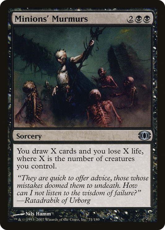 Minions' Murmurs [Future Sight]
