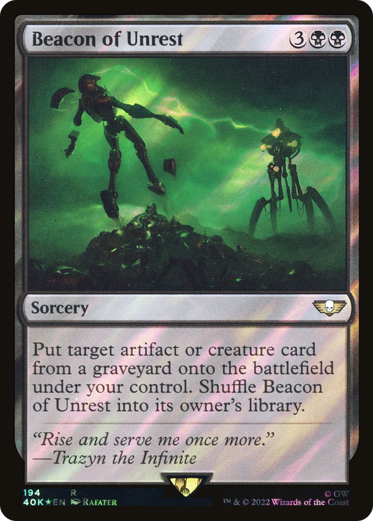 Beacon of Unrest (Surge Foil) [Universes Beyond: Warhammer 40,000]