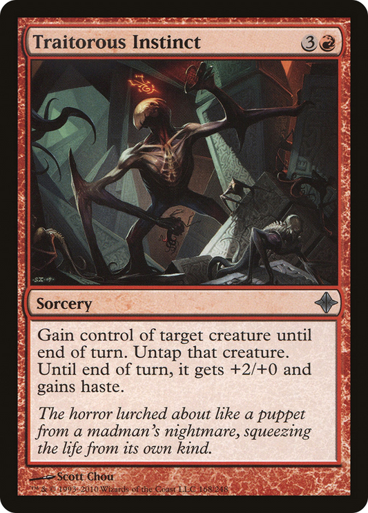 Traitorous Instinct (ROE-168) - Rise of the Eldrazi Foil