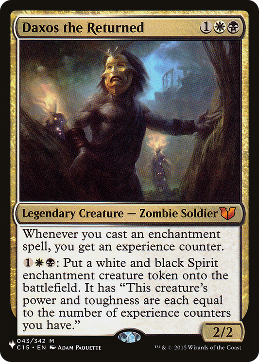 Daxos the Returned [The List]