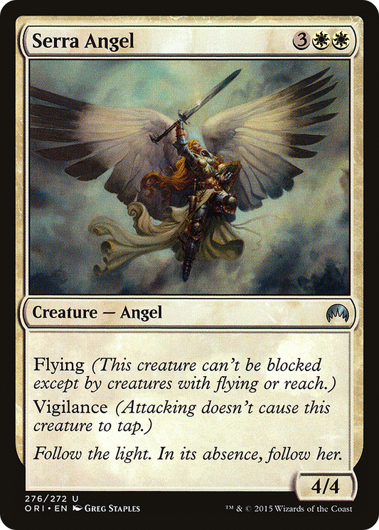 Serra Angel (ORI-276) - Magic Origins