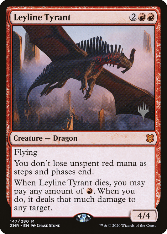 Leyline Tyrant (PPZNR-147P) - Zendikar Rising Promos Foil