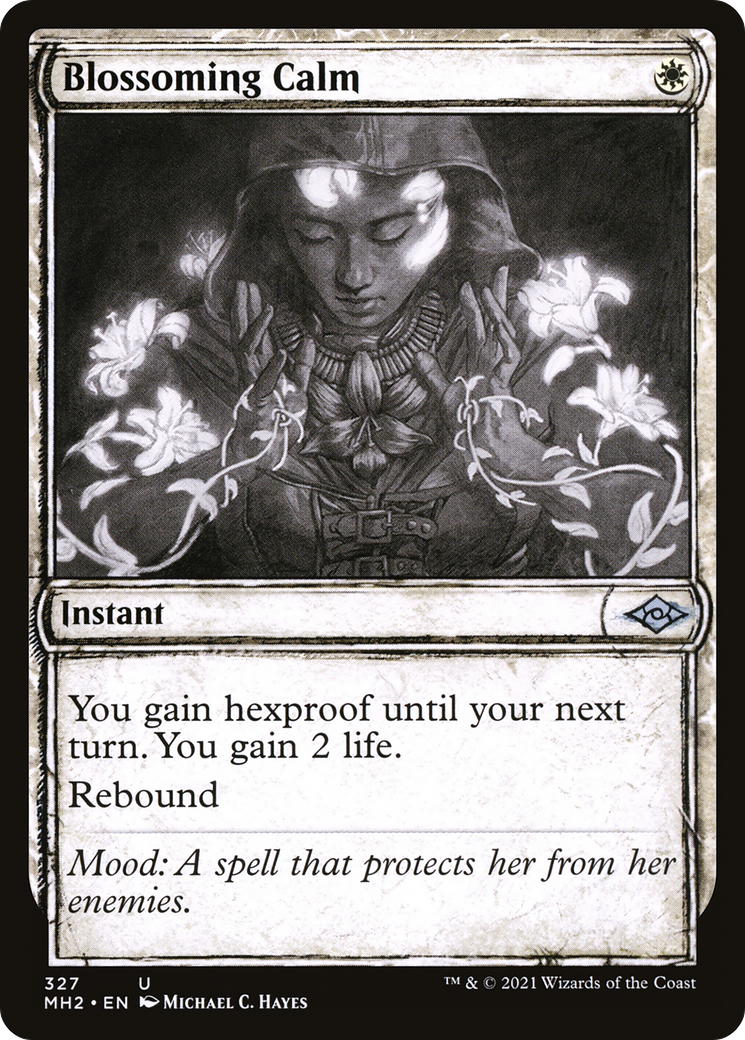 Blossoming Calm (MH2-327) - Modern Horizons 2: (Showcase) Foil