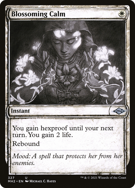 Blossoming Calm (MH2-327) - Modern Horizons 2: (Showcase) Foil