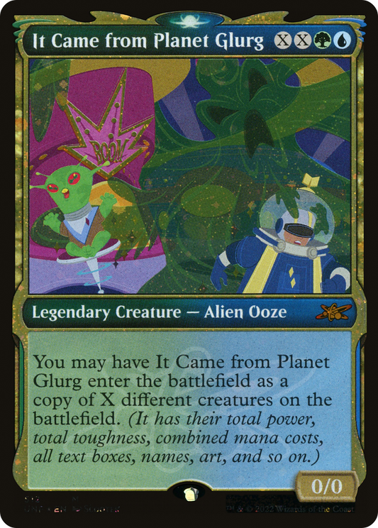 It Came from Planet Glurg (Showcase) (Galaxy Foil) [Unfinity]