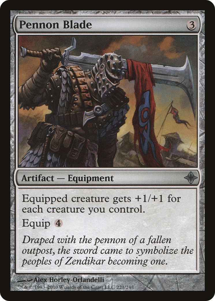 Pennon Blade (ROE-221) - Rise of the Eldrazi Foil