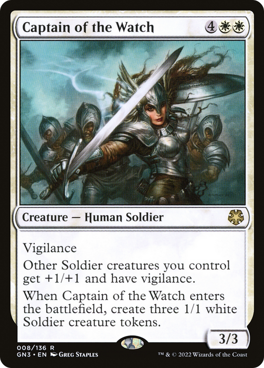 Captain of the Watch [Game Night: Free-for-All]