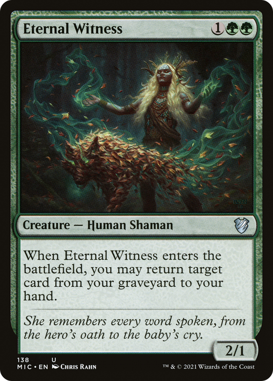 Eternal Witness [Innistrad: Midnight Hunt Commander]