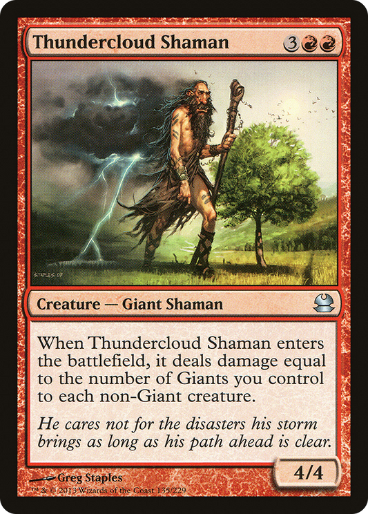 Thundercloud Shaman [Modern Masters]